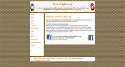 Desktop Screenshot of peacelight.org